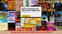 Lesen  Geomarketing mit Microsoft MapPoint Ein praxisorientierter Einstieg in Desktop Business Ebook Frei