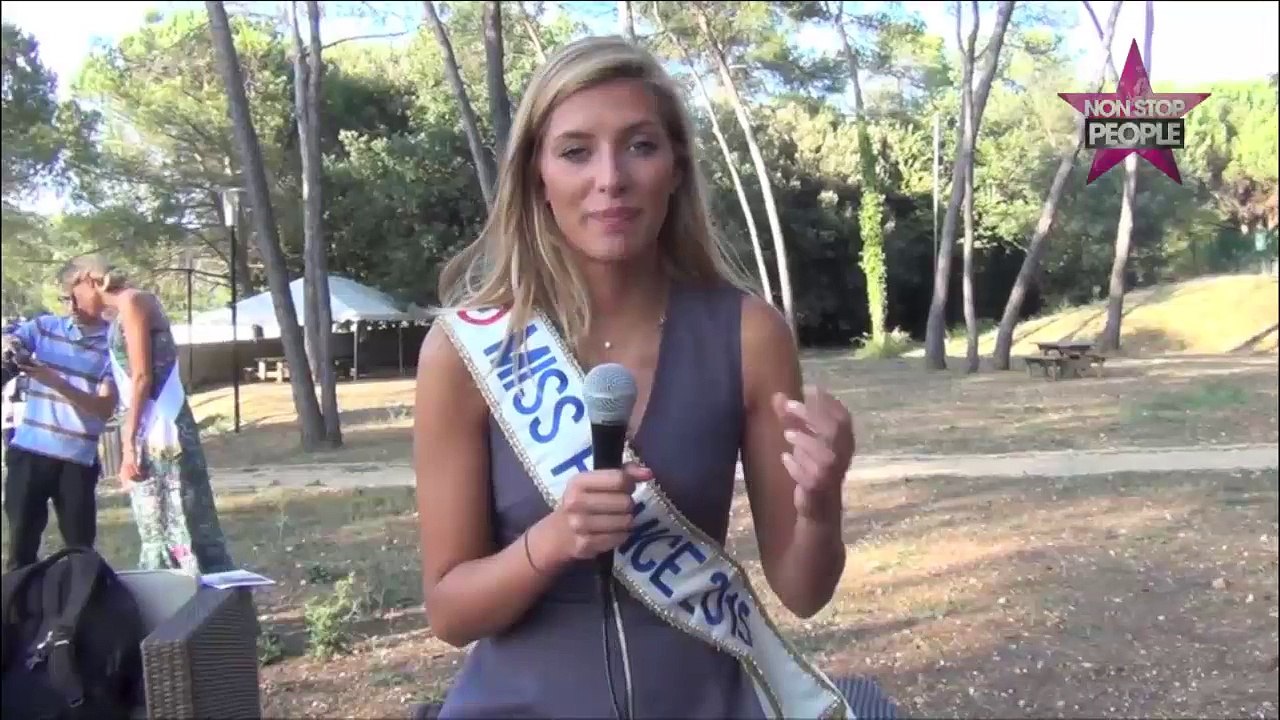 Miss France 2016 – Camille Cerf : "Etre Miss France est épuisant" (vidéo)