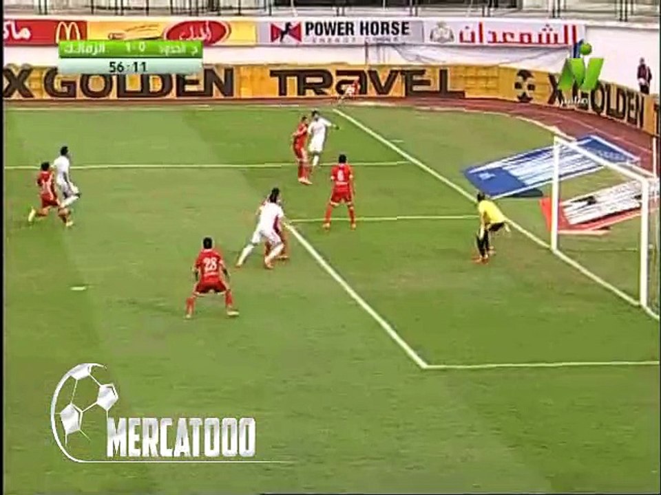 اهداف مباراة ( حرس الحدود 0-2 الزمالك ) الدوري المصري الممتاز 2015/2016