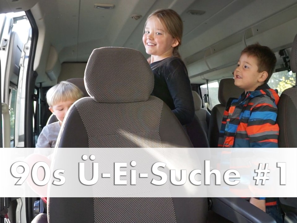 Kinder Überraschungsei - sechs Ü-eier drei kids 1 ducato
