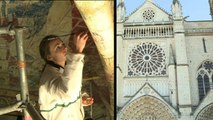 Cathédrale de Poitiers: un trésor gothique émerge des enduits du 18e siècle