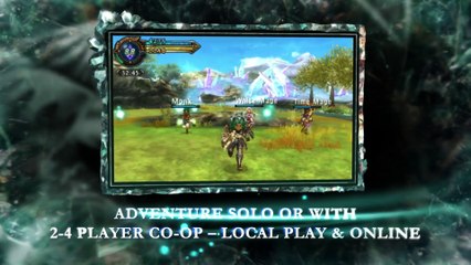 Final Fantasy Explorers - Trailer Explore and Fight Together