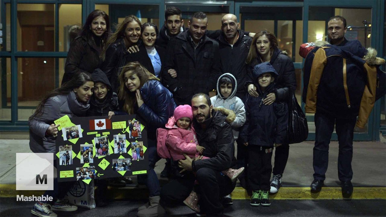 Canadian mother and daughter open their home to 43 refugees