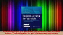 Lesen  Digitalisierung im Vertrieb Strategien zum Einsatz neuer Technologien in Ebook Frei