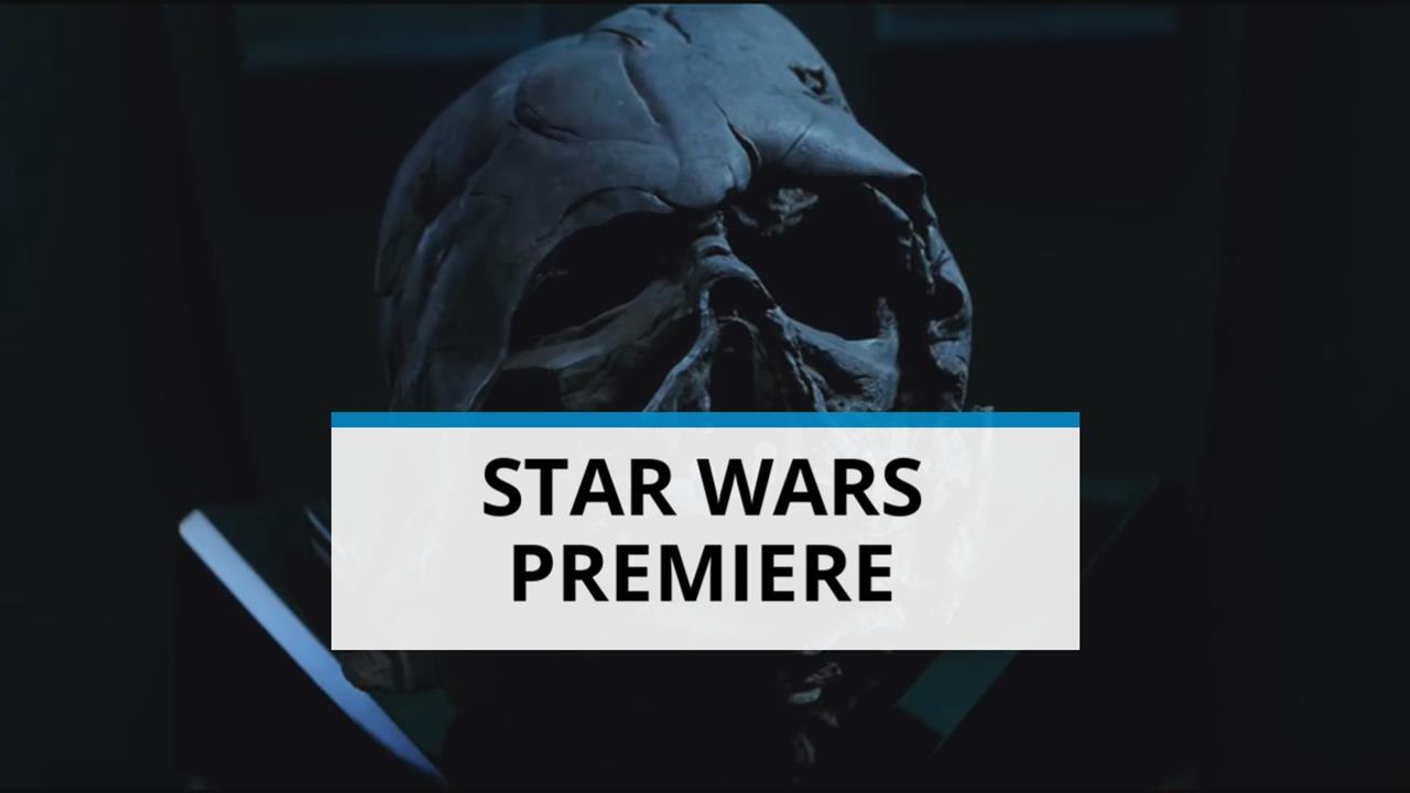 Stars felt the force for the Star Wars world pr...