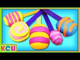 Play Doh Surprise Eggs Hello Kitty Surprise Toys - Play Doh Lollipop Surprises
