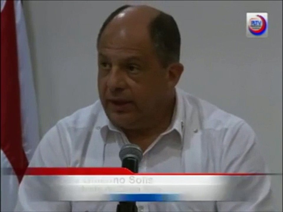 El presidente de Costa Rica hablo de lo que se esta haciendo con el tema de los Cubanos - Vìdeo Dailymotion