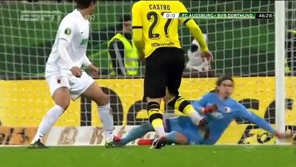 Download Video: VIDEO Augsburg 0 – 2 Borussia Dortmund (DFB Pokal) Highlights