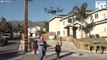 Drone Delivers Holiday Gifts To Daughters Of A Fallen Police Officer