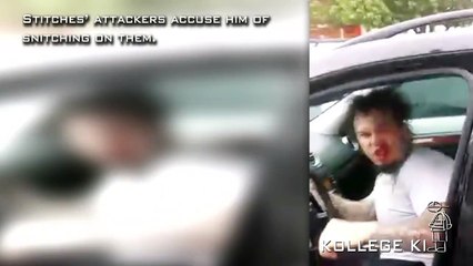 Stitches Reacts To Footage Of Himself Getting Jumped