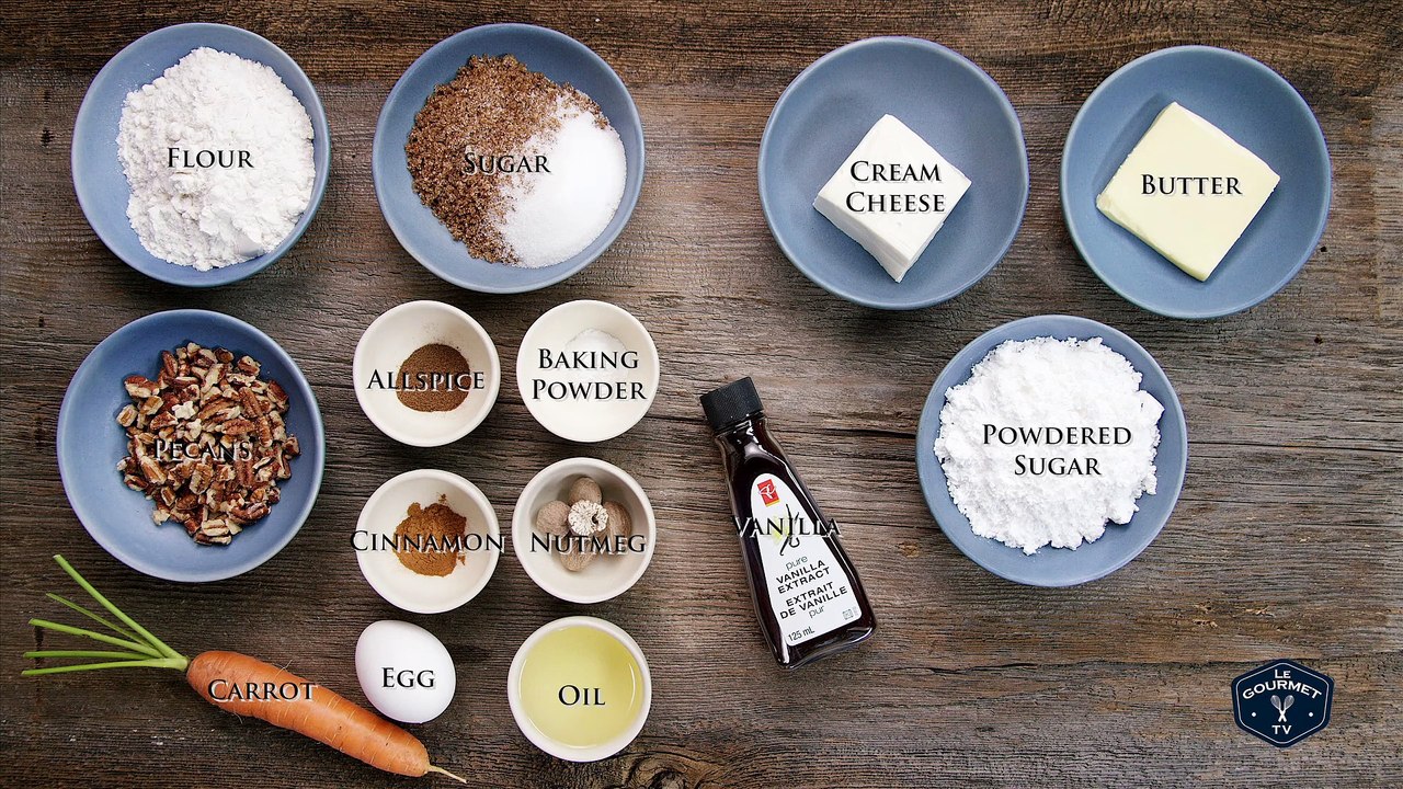 Carrot Cake For Two Recipe - Le Gourmet TV