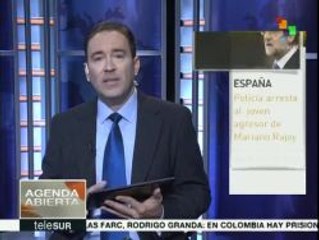 España: detienen al joven que golpeó a Mariano Rajoy