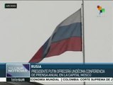 Rusia: Putin ofrece hoy su tradicional conferencia de prensa anual