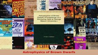 Read  Astrophysics of Brown Dwarfs Ebook Free