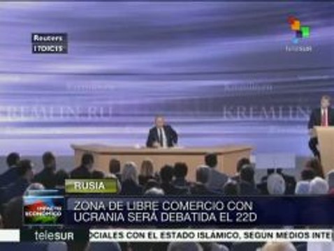 Vladimir Putin asegura que su gobierno no impondrá sanciones a Ucrania