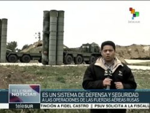 Siria: instalan sistema de misiles antiaéreos rusos en base de Hmeymim