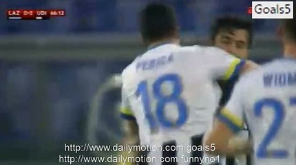 Panagiotis Kone Goal Lazio 0 - 1 Udinese Coppa Italia 17-12-2015