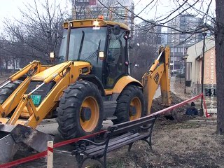 Vodovod u parku, 17. decembar 2015. (RTV Bor)