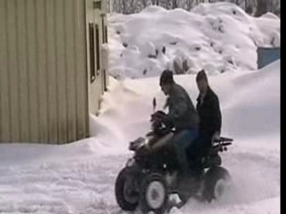 Quad & maman janvier 2005