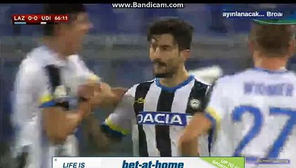 Giovanni Pasquale Super Goal Lazio 0-1 Udinese