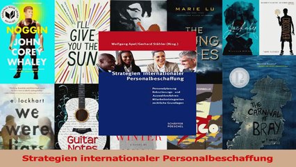 Download Video: Lesen  Strategien internationaler Personalbeschaffung Ebook Frei