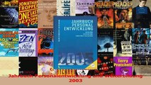 Lesen  Jahrbuch Personalentwicklung und Weiterbildung 2003 Ebook Frei