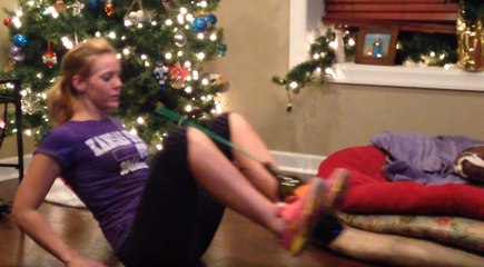 Fitness Fan Conjures Up Tasty Holiday Routine