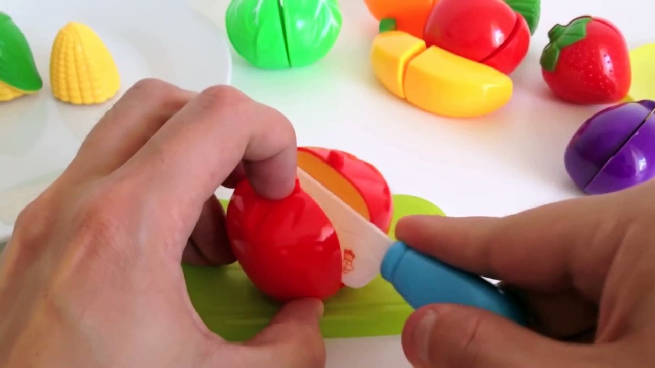 Spielzeug Schneid Obst Klett Küche Spielplatzgeräte - Koch Spielzeug für Kinder