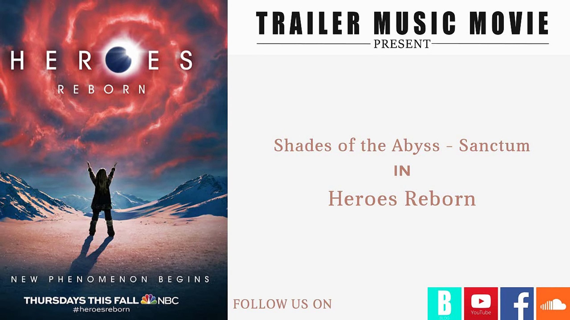 Heroes Reborn Official Trailer Music Shades Of The Abyss Sanctum Video Dailymotion