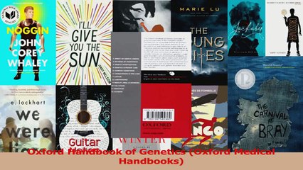 Oxford Handbook of Genetics Oxford Medical Handbooks PDF