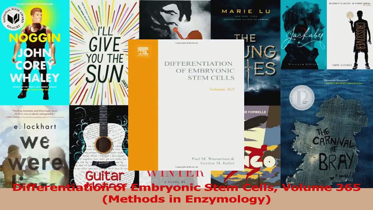 Differentiation of Embryonic Stem Cells Volume 365 Methods in Enzymology Download