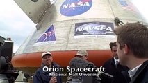 NASA unveils Orion Spacecraft on National Mall