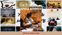 PDF Download  Africa Adorned PDF Online