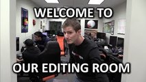 New Editing Den Tour - So much swag & so many decorations!
