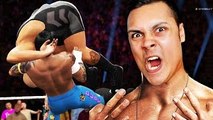BREAKING THE WWE WRESTLING RING :O (WWE 2K16 Funny Moments)