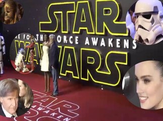 Exclu vidéo : L’avant-première à Londres de Star Wars, comme si vous y étiez !