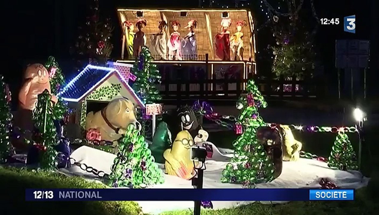 Décoration de Noël en SeineetMarne, le village de Vimpelles attire