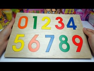 Wooden Number Learning Toy for Children 1-3