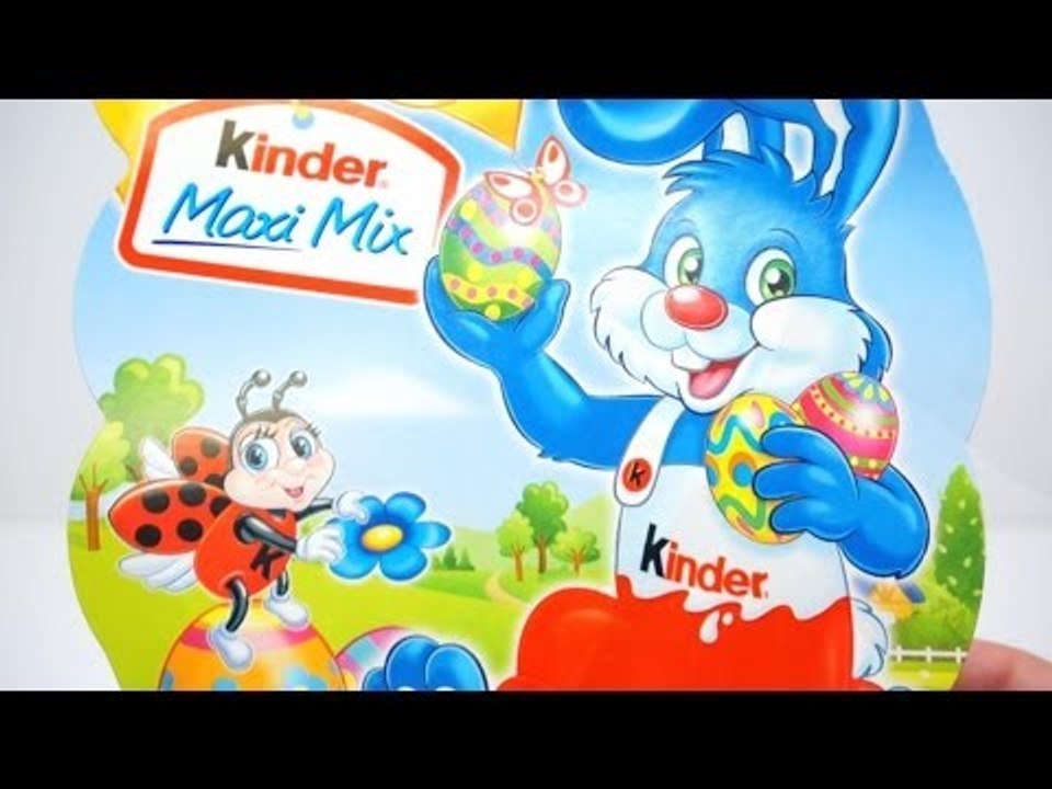 Surprise Egg Kinder Maxi Set - Blue Bunny 2014