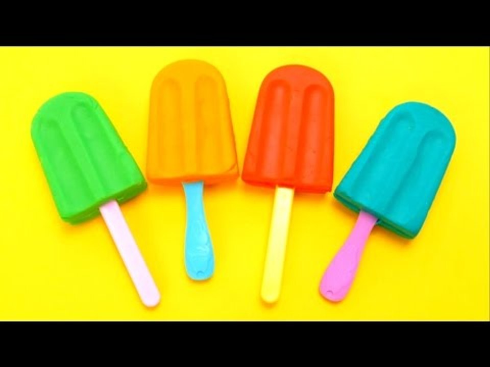 Play-Doh Ice Cream Popsicle Surprise Egg Toys for Kids