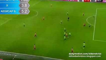 Umut Bulut 1:0 GREAT Goal | Galatasaray 1 - 0 Akhisar Belediye 17.12.2015 HD