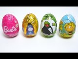 Surprise Eggs Bee Maya Kermit The Frog Barbie Disney Piglet