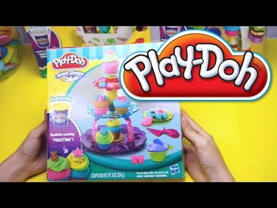 PlayDoh CUPCAKE TOWER Sweet Shoppe Clay Fun