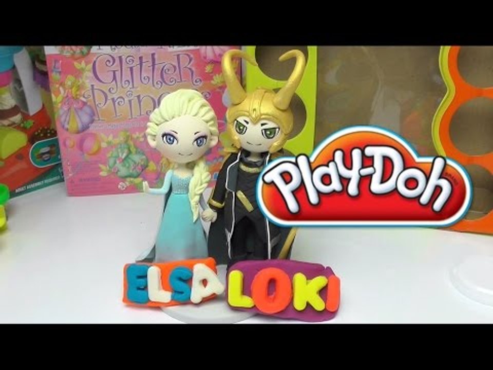 Frozen Princess Elsa & Loki Play Doh Fun Numbers, Letter'n Fun