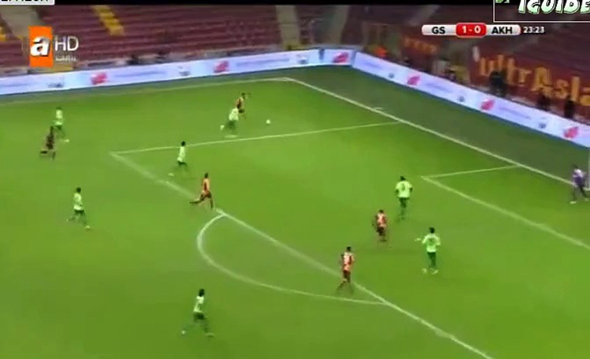 Bilal Kisa Goal - Galatasaray 2 - 0 Akhisar Genclik Spor - Turkish Cup - 17_12_2015