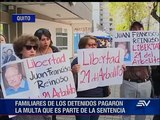 Los 21 del Arbolito serán liberados después de pagar multa