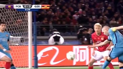 БАРСЕЛОНА - ГУАНЧЖОУ ЭВЕРГРАНД 3-0 ОБЗОР МАТЧА 17.12.2015 [HD]