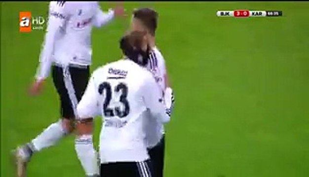 Cenk Tosun Fantastic SECOND Goal - Besiktas JK 3_0 Kardemir Karabükspor - 17.12.2015 HD