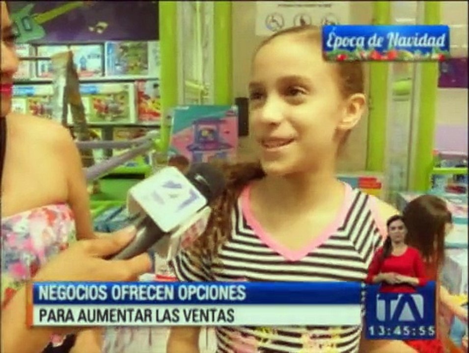Época navideña: en el mercado se ofrece todo tipo de juguetes