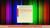 Lesen  Praxishandbuch Controlling ControllingInstrumente Unternehmensplanung und Reporting PDF Frei